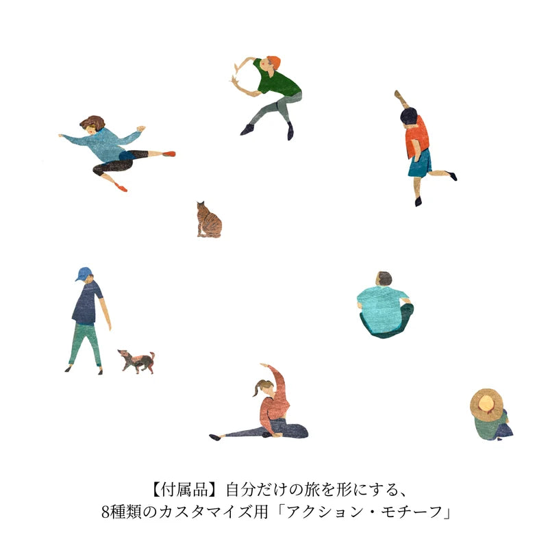 The Wabi Sabi Journey by Kurumi Wakaki 半袖 Ｔシャツ(リラックス フィット) 昇りゆく道